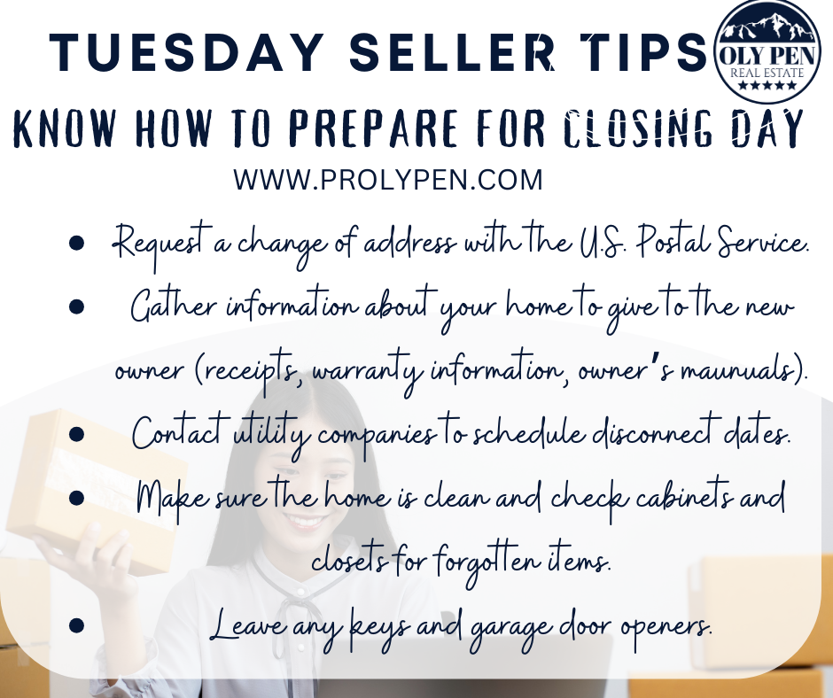 Seller Tips for a Smooth Closing Day